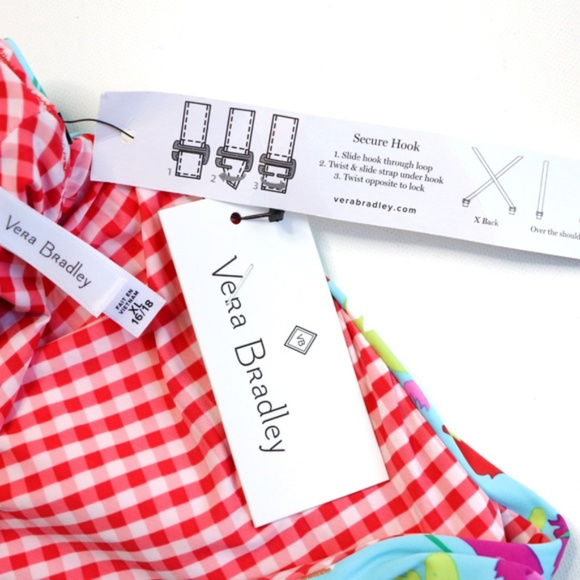 Vera Bradley Emily Tankini & Shirred Bikin… - Picture 4 of 7
